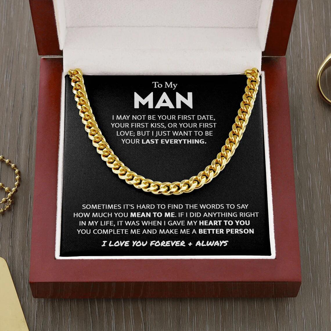 Boyfriend Promise Necklace