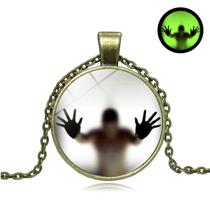 Luminous Shadow Escape Pendant